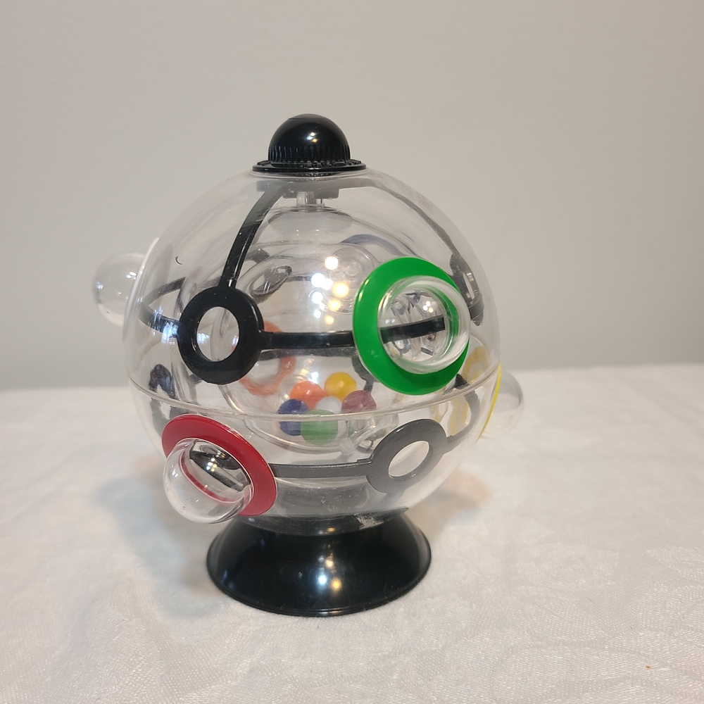 Colorful Puzzle Sphere with Suction Base